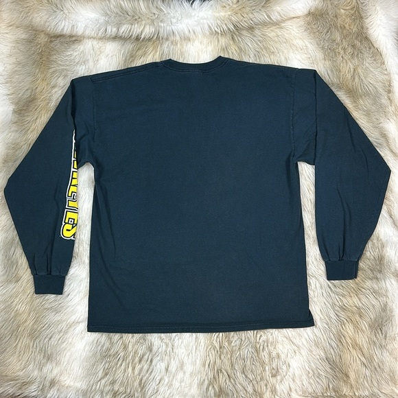 Iowa Hawkeye FedEx Orange Bowl 2010 Yellow Jackets Long Sleeve Football T-Shirt - Picture 7 of 9